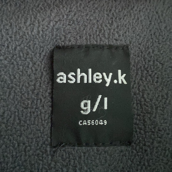 Grey Plaid Rain Resistant Jacket- Fleece Lined! - Picture 5 of 10